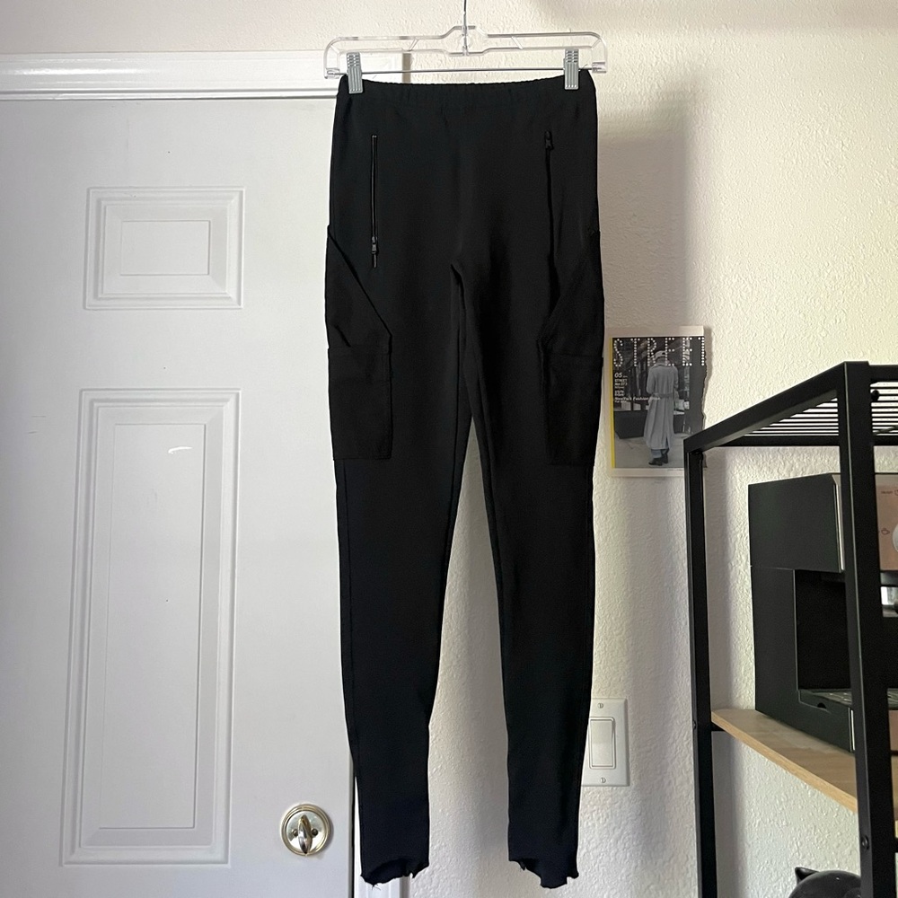 CARHARTT x WARDROBE.NYC black knit pocket full length leggings